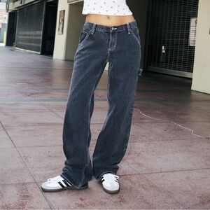 Pacsun low rise carpenter jeans in black size 24